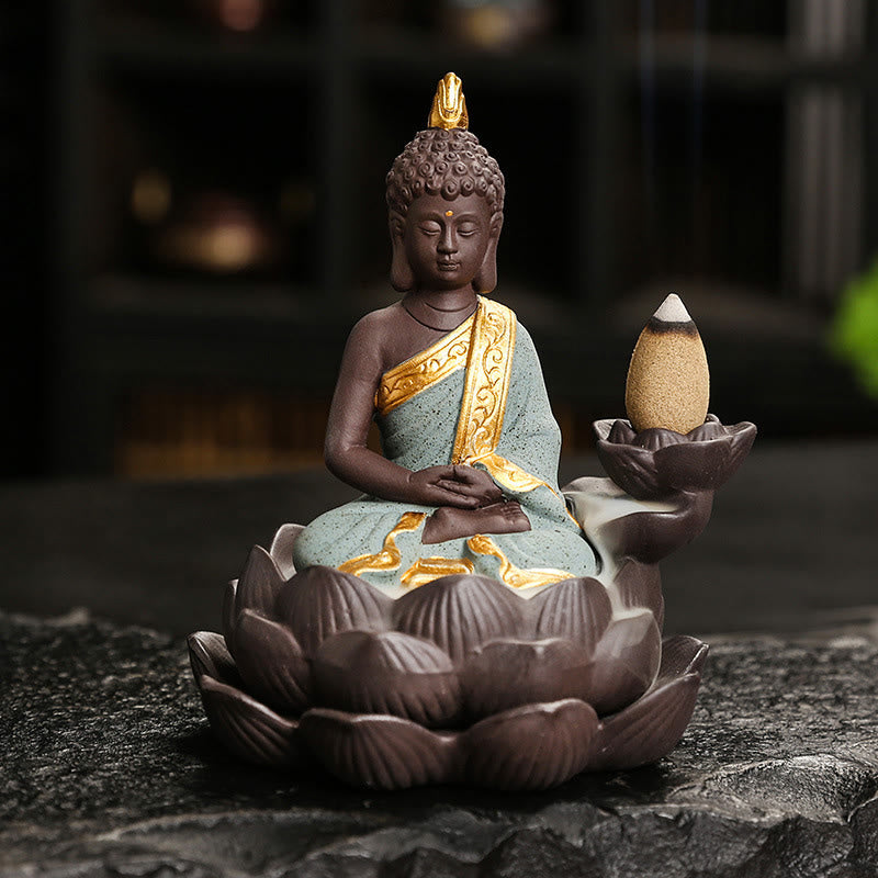 Buddha Stones Buddha Serenity Home Decoration Incense Burner