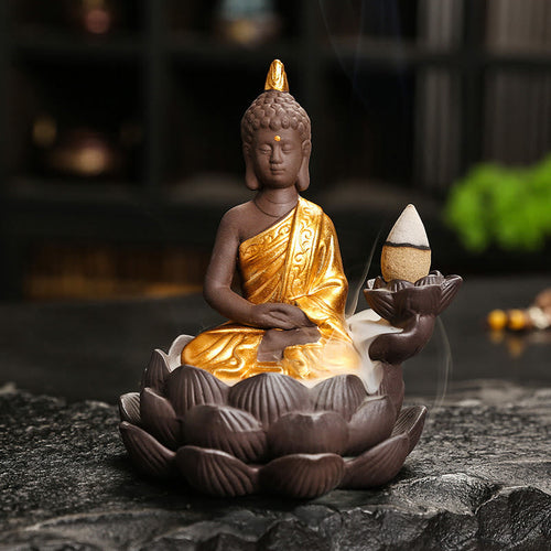 Buddha Stones Buddha Serenity Home Decoration Incense Burner
