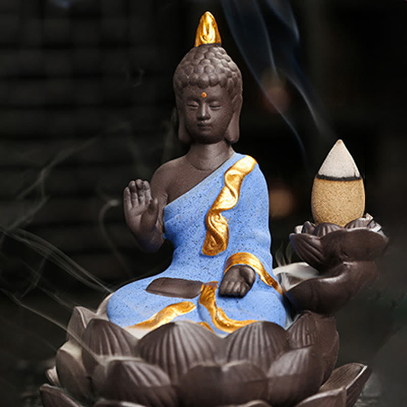 Buddha Stones Buddha Serenity Home Decoration Incense Burner
