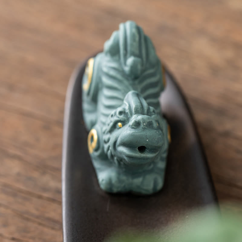 Buddha Stones Pixiu Wealth Home Decoration Incense Burner
