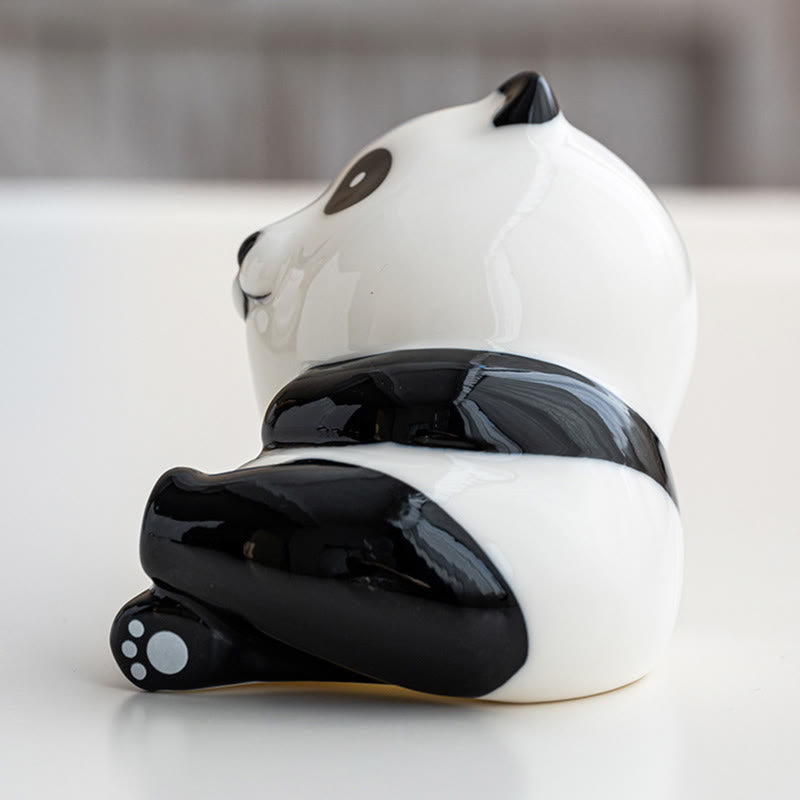 Buddha Stones Panda Shape Home Decoration Incense Burner