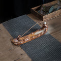 Buddha Stones Small Boat Cicada Home Decoration Incense Burner
