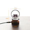 Buddha Stones Lotus Copper Brass New Beginning Home Decoration