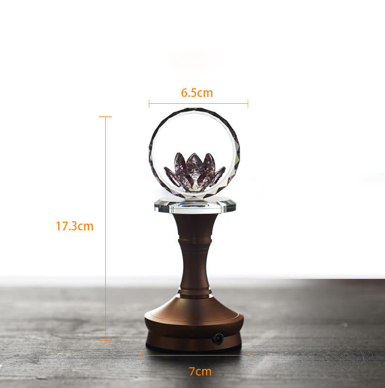 Buddha Stones Lotus Copper Brass New Beginning Home Decoration