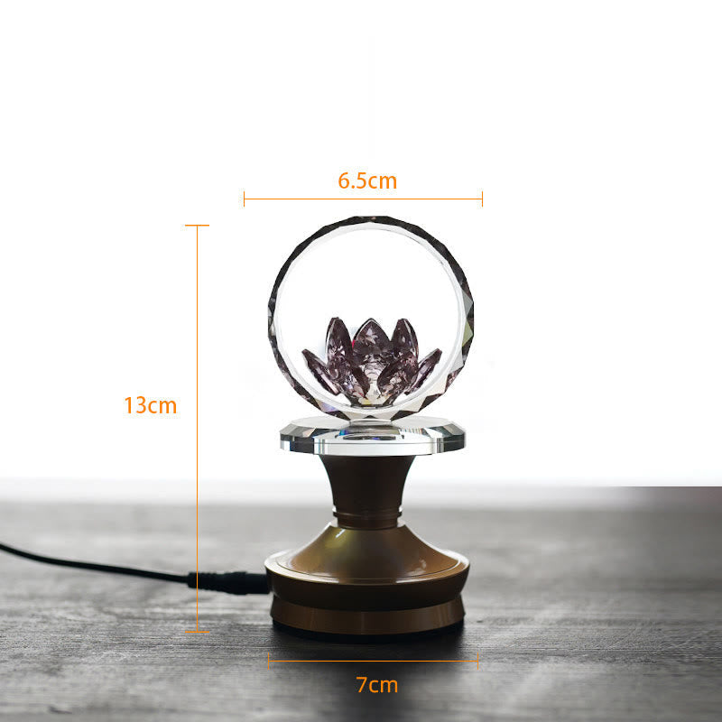 Buddha Stones Lotus Copper Brass New Beginning Home Decoration