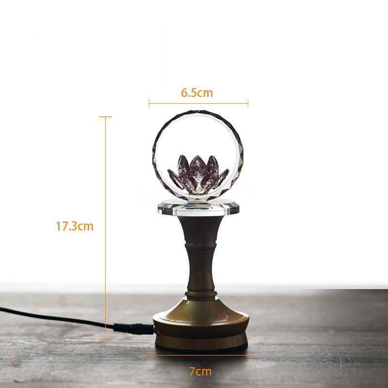 Buddha Stones Lotus Copper Brass New Beginning Home Decoration