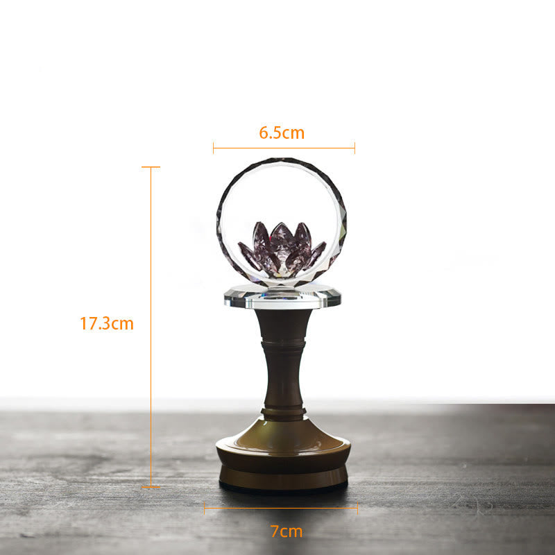 Buddha Stones Lotus Copper Brass New Beginning Home Decoration