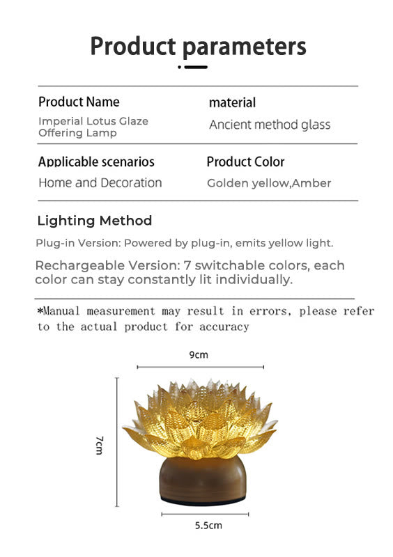 Buddha Stones Lotus Liuli Glass Copper Brass New Begining Home Decoration