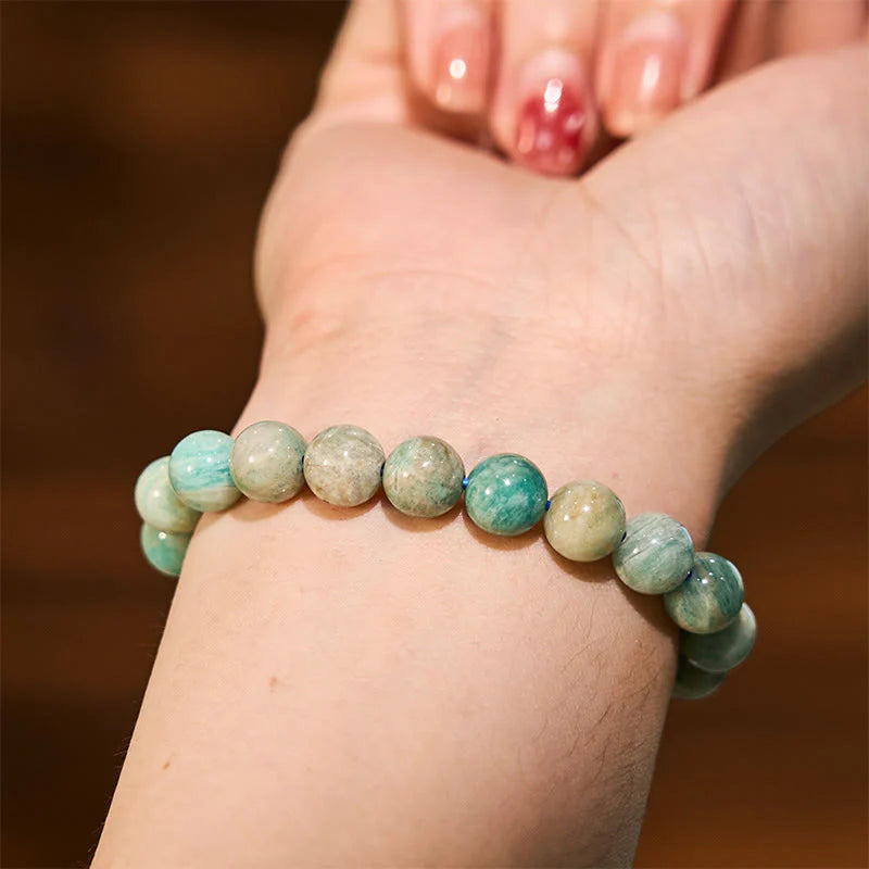 Buddha Stone Various Crystals Malachite Lazurite Lapis Lazuli Hemimorphite Calmness Bracelet