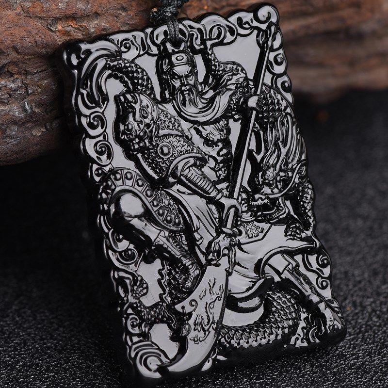 FengShui Lord Guan Protection Necklace Pendant (Extra 30% Off | USE CODE: FS30)