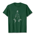 Buddha Stones Put Hands Together Prayer Design Tee T-shirt