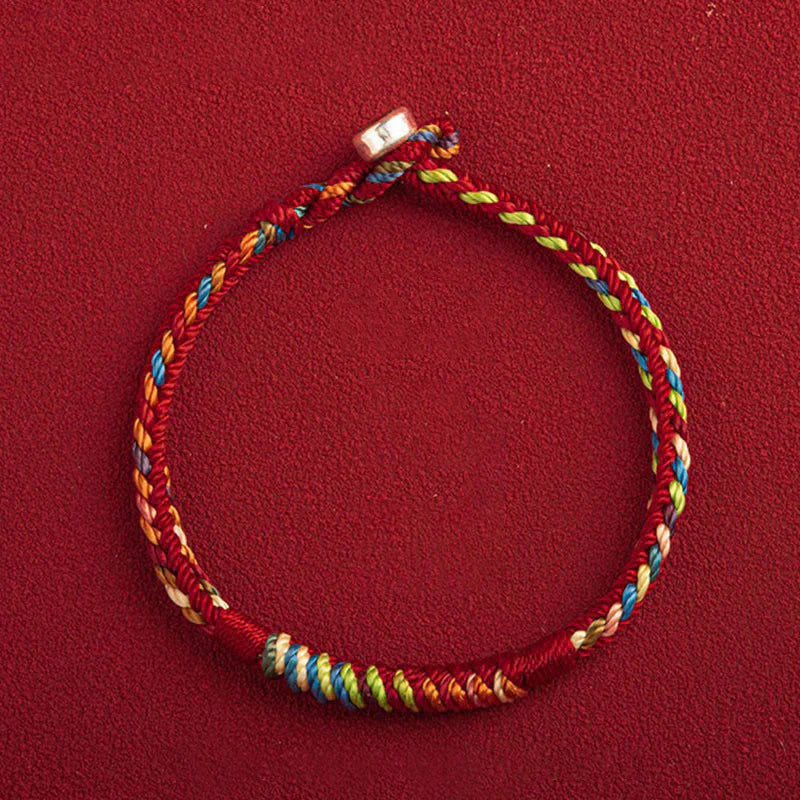 Buddha Stones May You Be Safe And Lucky In The Year Ahead Multicolored Bracelet