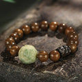 FREE Today: Calm Healing Sandalwood Bodhi Seed PiXiu Ebony Wood Bead Bracelet