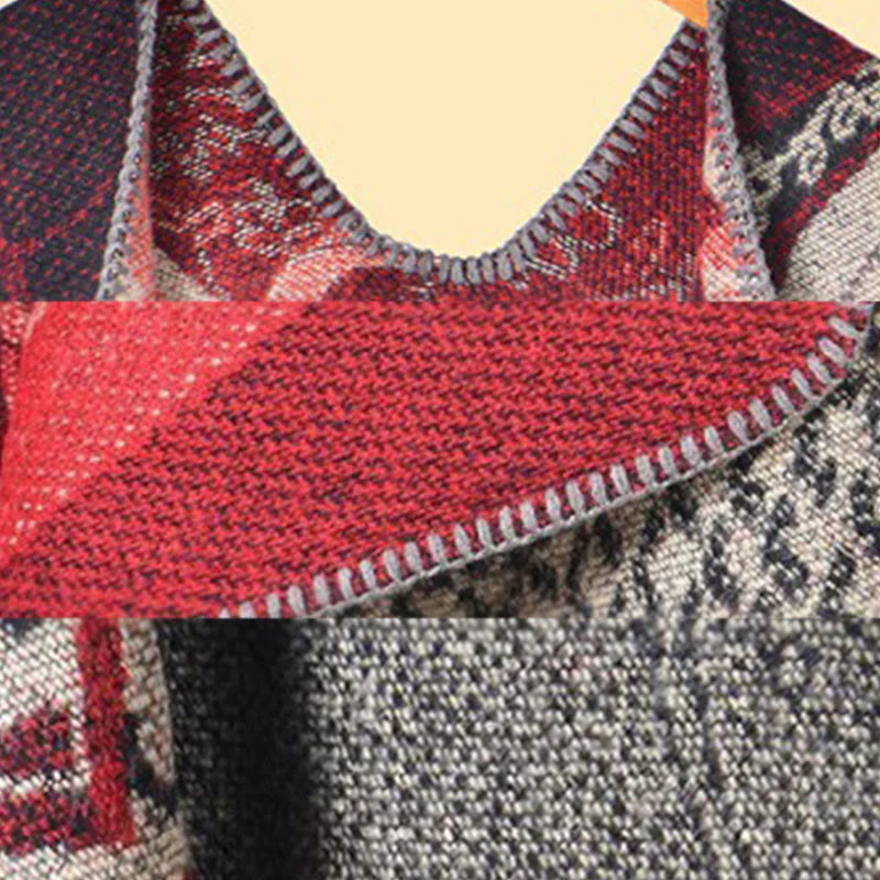 Buddha Stones Winter Koi Fish Waves Pattern Warm Cozy Scarf Shawl