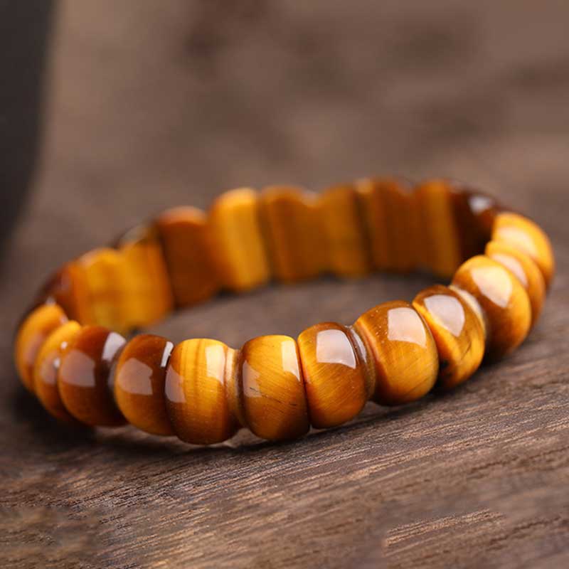 Buddha Stones Natural Tiger Eye Strength Protection Bracelet (Extra 30% Off | USE CODE: FS30)