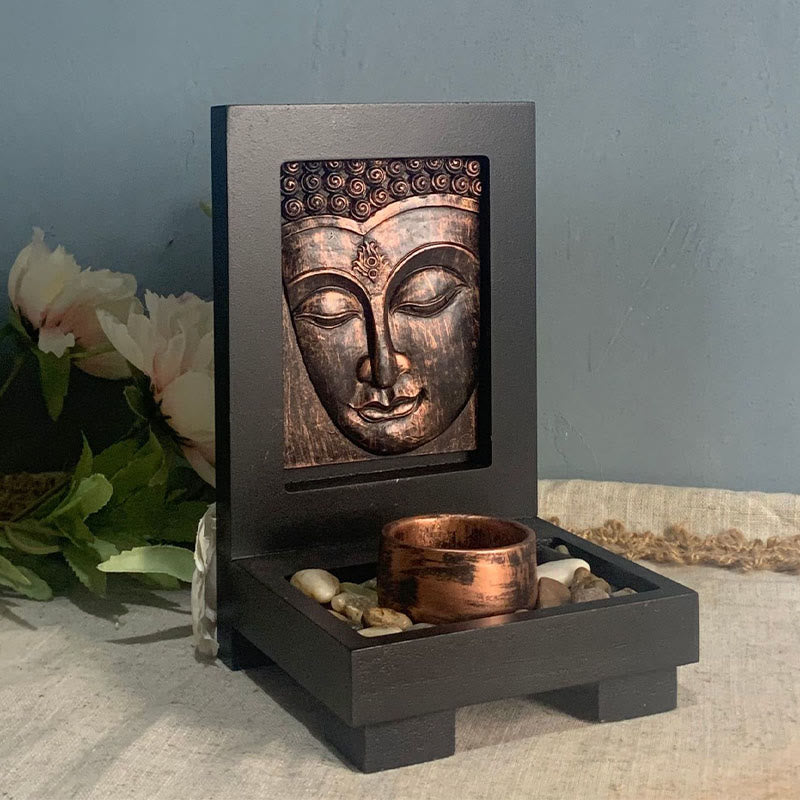 Buddha Stones Buddha Compassion Serenity Home Prayer Altar Zen Decoration
