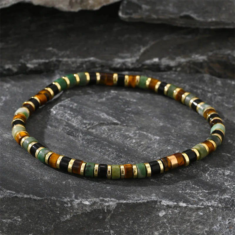 FREE Today: Support and Powerful Natural Hematite Tiger Eye Stones Bracelet
