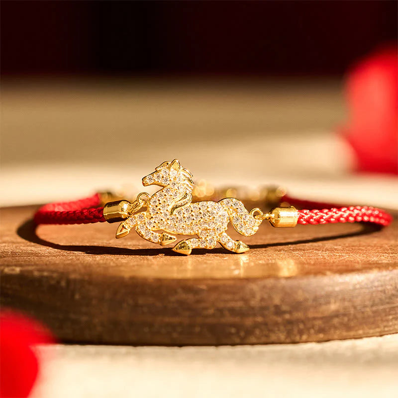 Buddha Stones May Protection and Good Luck Follow You Year of the Horse Includes Gift Message Card