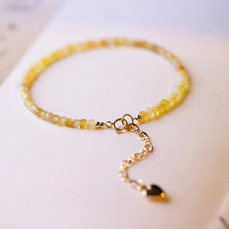 Buddha Stones 2mm Natural Opal Ultra-thin Beads Motivation Bracelet