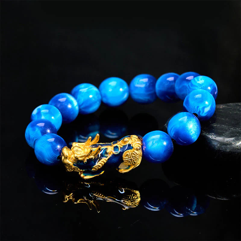 FREE Today: Prosperity and HealingÂ Colorful Sea Willow Color Change PiXiu Bracelet