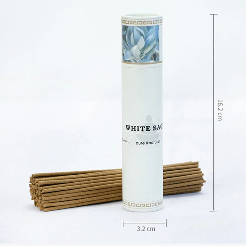 Buddha Stones White Sage Incense Purify Healing Meditation California Sage Incense Sticks