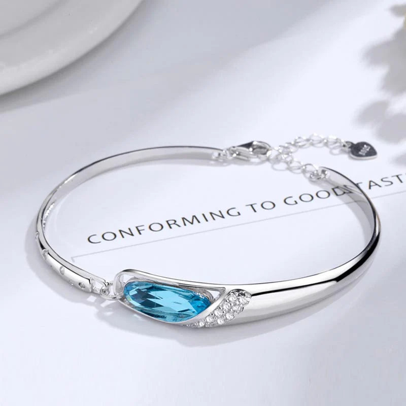 Buddha Stones 925 Silver Plated Copper 12 Constellations of the Zodiac Charm Bracelet