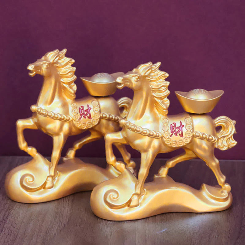 Buddha Stones Chinese Zodiac Year Of The Horse Attract Fortune Prosperity Home Decoration