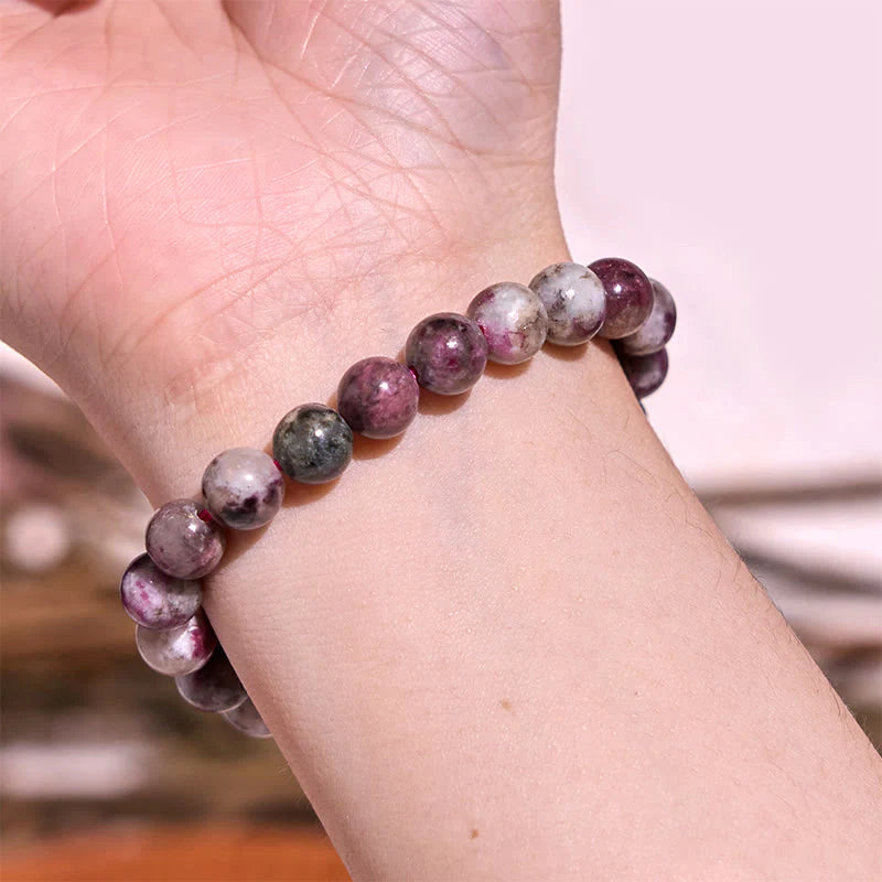Buddha Stone Various Crystals Malachite Lazurite Lapis Lazuli Hemimorphite Calmness Bracelet