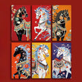 Buddha Stones 6pcs Colorful Chinese Red Envelope Year Of The Horse 2026 New Year
