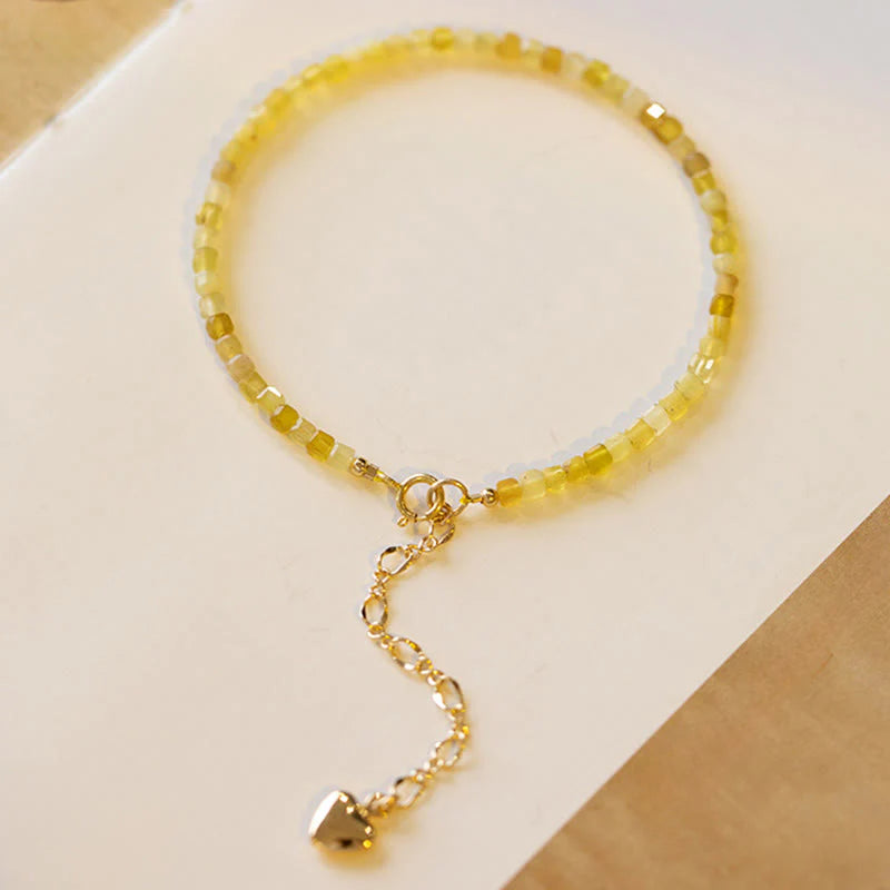 Buddha Stones 2mm Natural Opal Ultra-thin Beads Motivation Bracelet