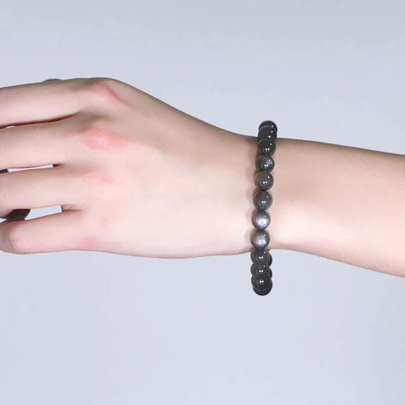 Buddha Stones Natural Moonstone Positive Love Beads Bracelet
