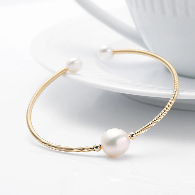 Pearl Wealth Bracelet Bangle (Extra 30% Off | USE CODE: FS30)