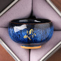 Buddha Stones Chinese Zodiac Year Of The Horse Ceramic Teacup Kung Fu Tea Cup 135ml