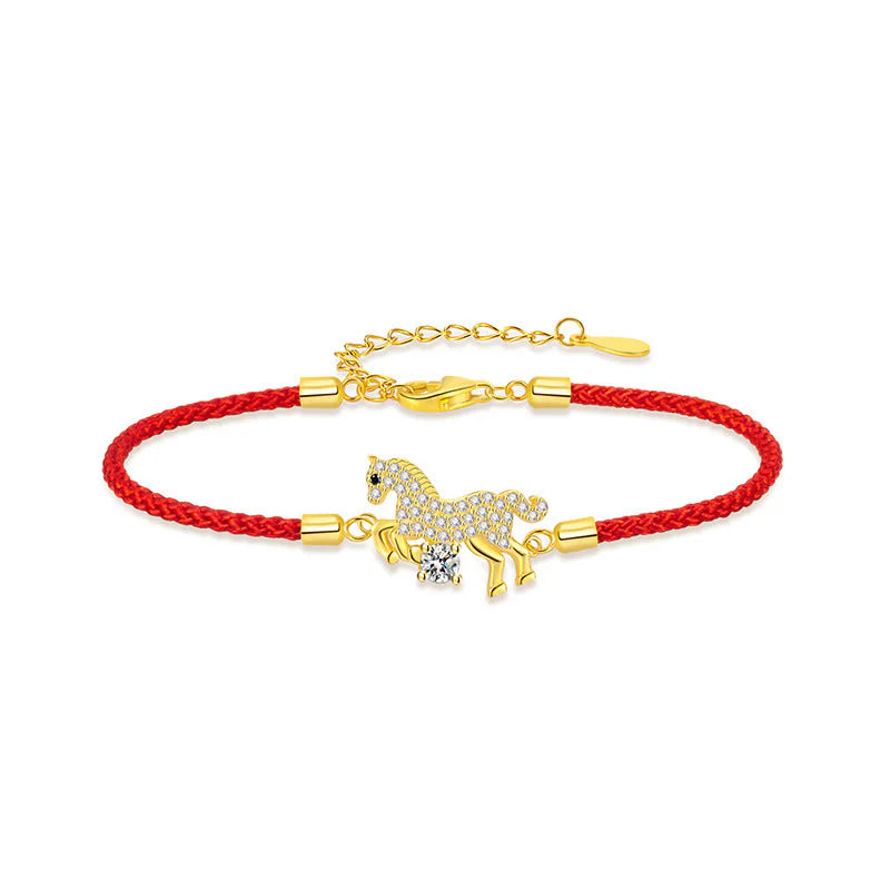 Buddha Stones Wishing You Success & Good Luck Year of the Horse String Includes Gift Message Card