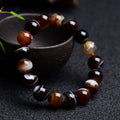 Buddha Stones Tibetan Sardonyx Happiness Positive Bracelet