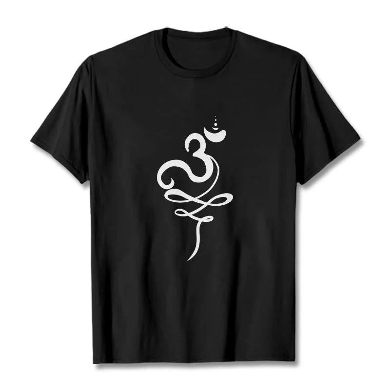 Buddha Stones OM Sanskrit Tee T-shirt