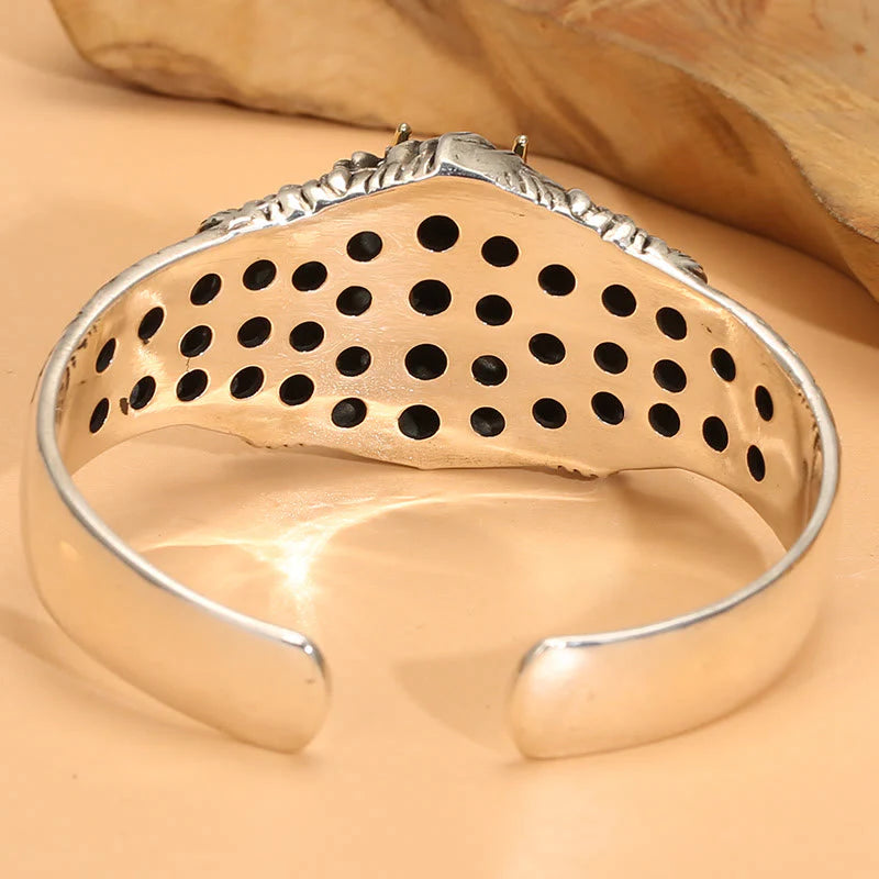 Buddha Stones Tibetan Garuda Bird Wisdom Protection Bracelet Bangle