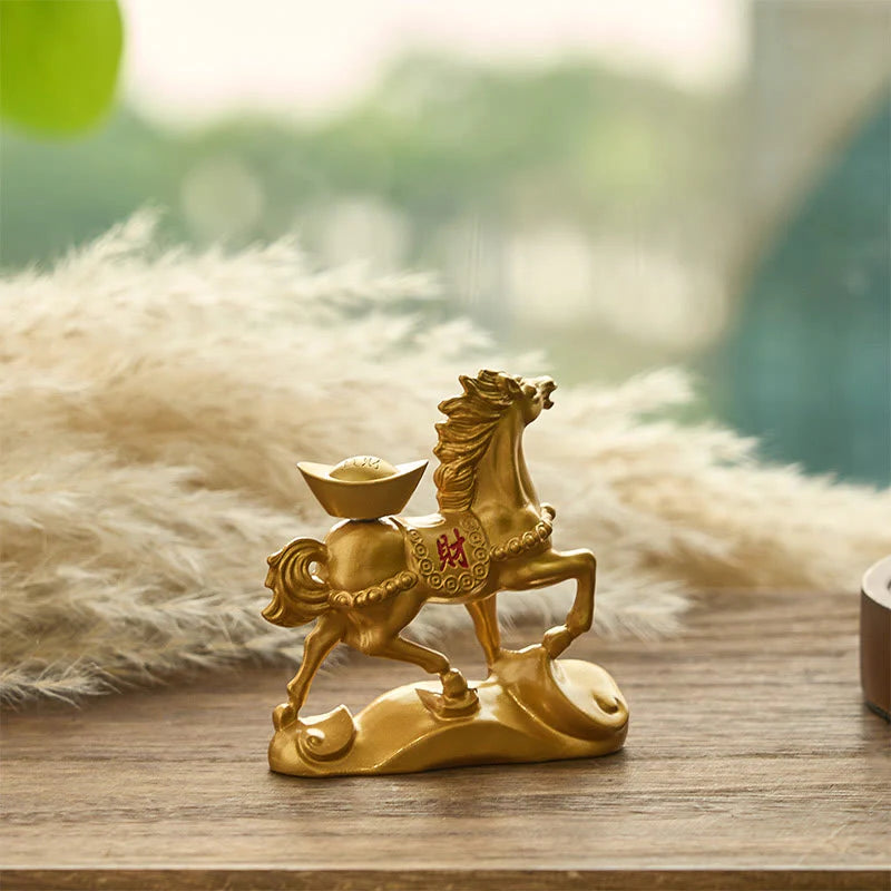 Buddha Stones Chinese Zodiac Year Of The Horse Attract Fortune Prosperity Home Decoration