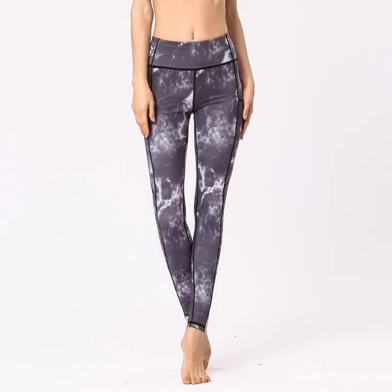 Buddha Stones Colorful Print Pants Sports Exercise Fitness Leggings Women's Yoga Pants