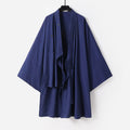 Buddha Stones Wudang Traditional Tai Chi Ceremony Three Quarter Sleeve Men's Taoist Long Robe