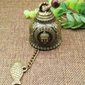 Buddha Stones Feng Shui Buddha Koi Fish Dragon Elephant Wind Chime Bell Luck Wall Hanging Decoration