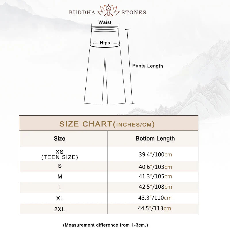 Buddha Stones Auspicious Clouds Embroidery Meditation Prayer Spiritual Zen Tai Chi Qigong Practice Unisex Clothing Set (Extra 30% Off | USE CODE: FS30)