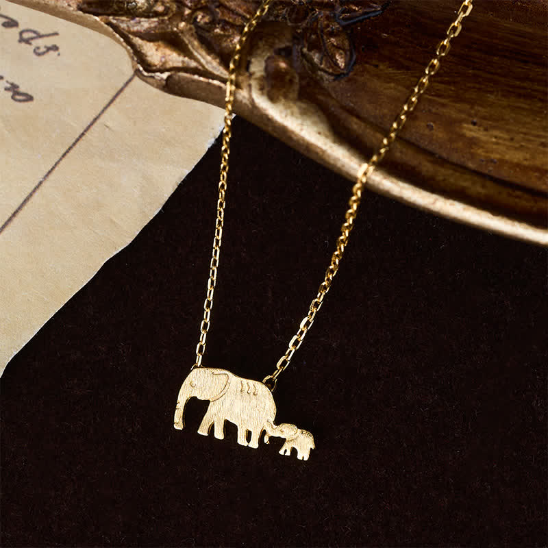 Buddha Stones FOR DEAREST MOTHER Elephant 925 Sterling Silver Necklace Pendants Includes Gift Message Card