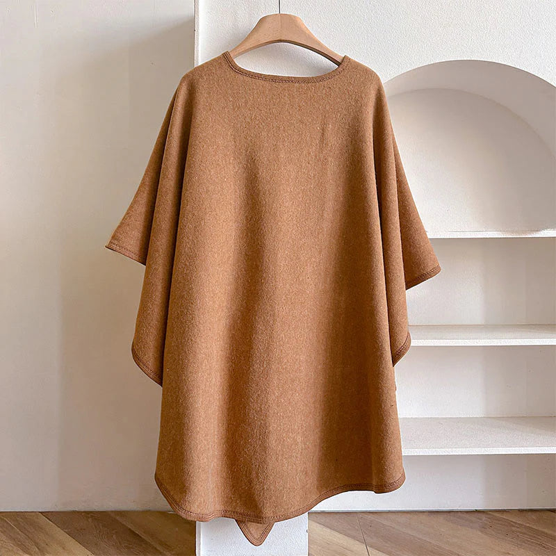 Buddha Stones Winter Solid Color Warm Cozy Split Scarf Shawl