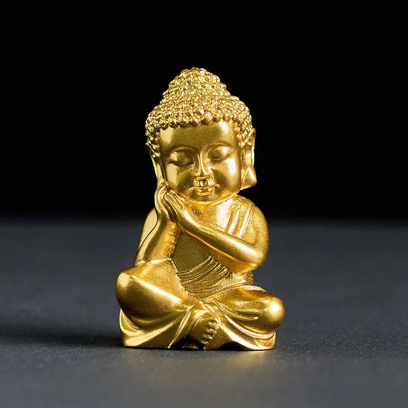 Buddha Stones Tathagata Buddha Statue Refrigerator Fridge Magnet Home Decoration