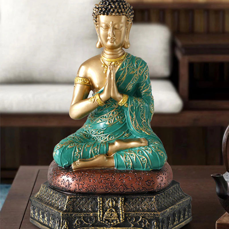 Buddha Stones Buddha Compassion Resin Statue Decoration