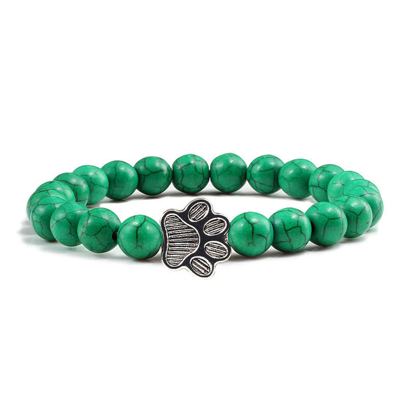 Buddha Stones âSave A Dogâ Stone Bracelet