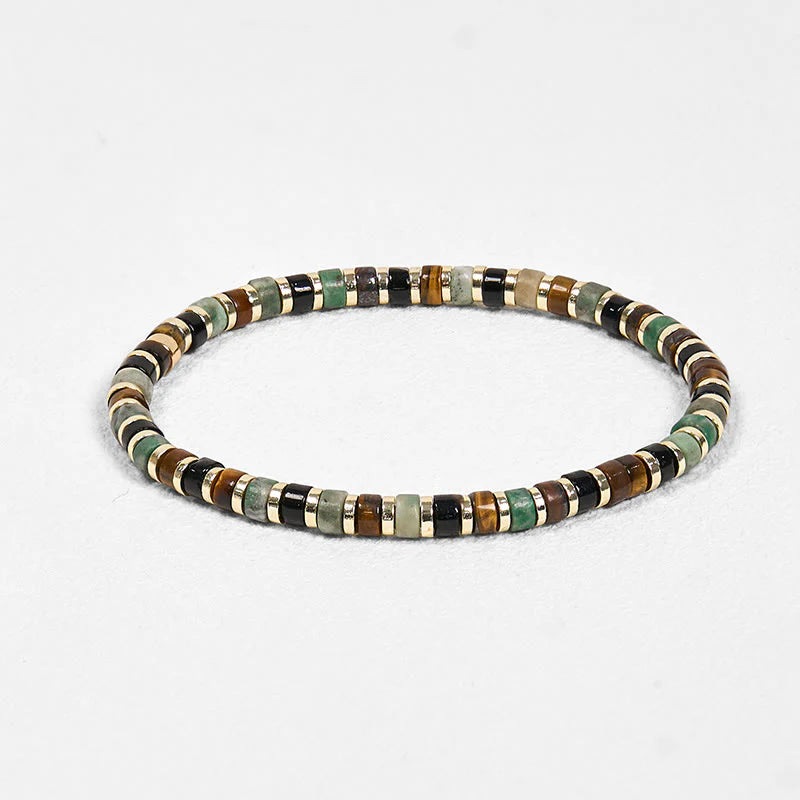 FREE Today: Support and Powerful Natural Hematite Tiger Eye Stones Bracelet