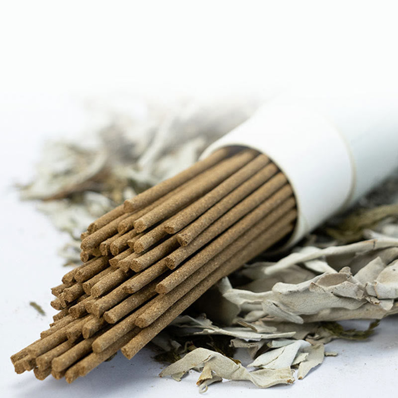 Buddha Stones White Sage Incense Purify Healing Meditation California Sage Incense Sticks