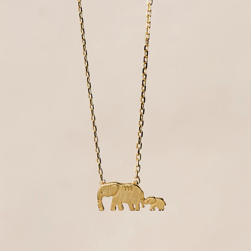 Buddha Stones FOR DEAREST MOTHER Elephant 925 Sterling Silver Necklace Pendants Includes Gift Message Card